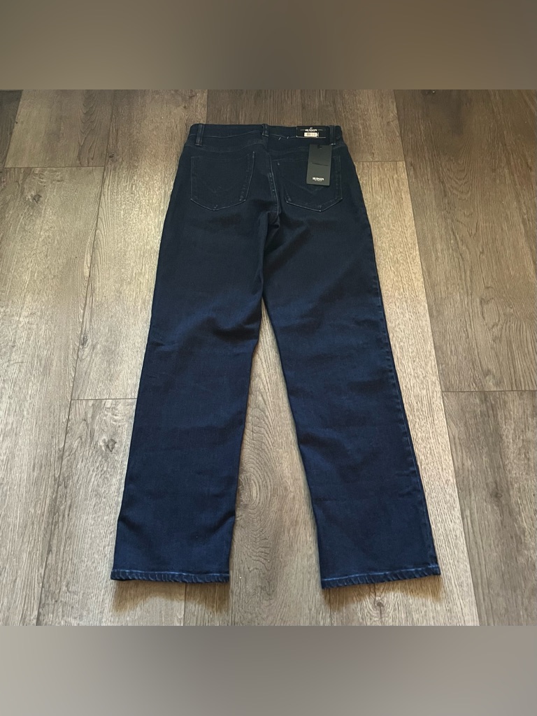 Nwt Hudson Casual Office High Rise Straight Leg Stretchy Denim Jeans Size 4 — image 6 of 8